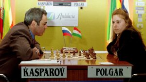 Harri Kasparov - Yudit Polqar